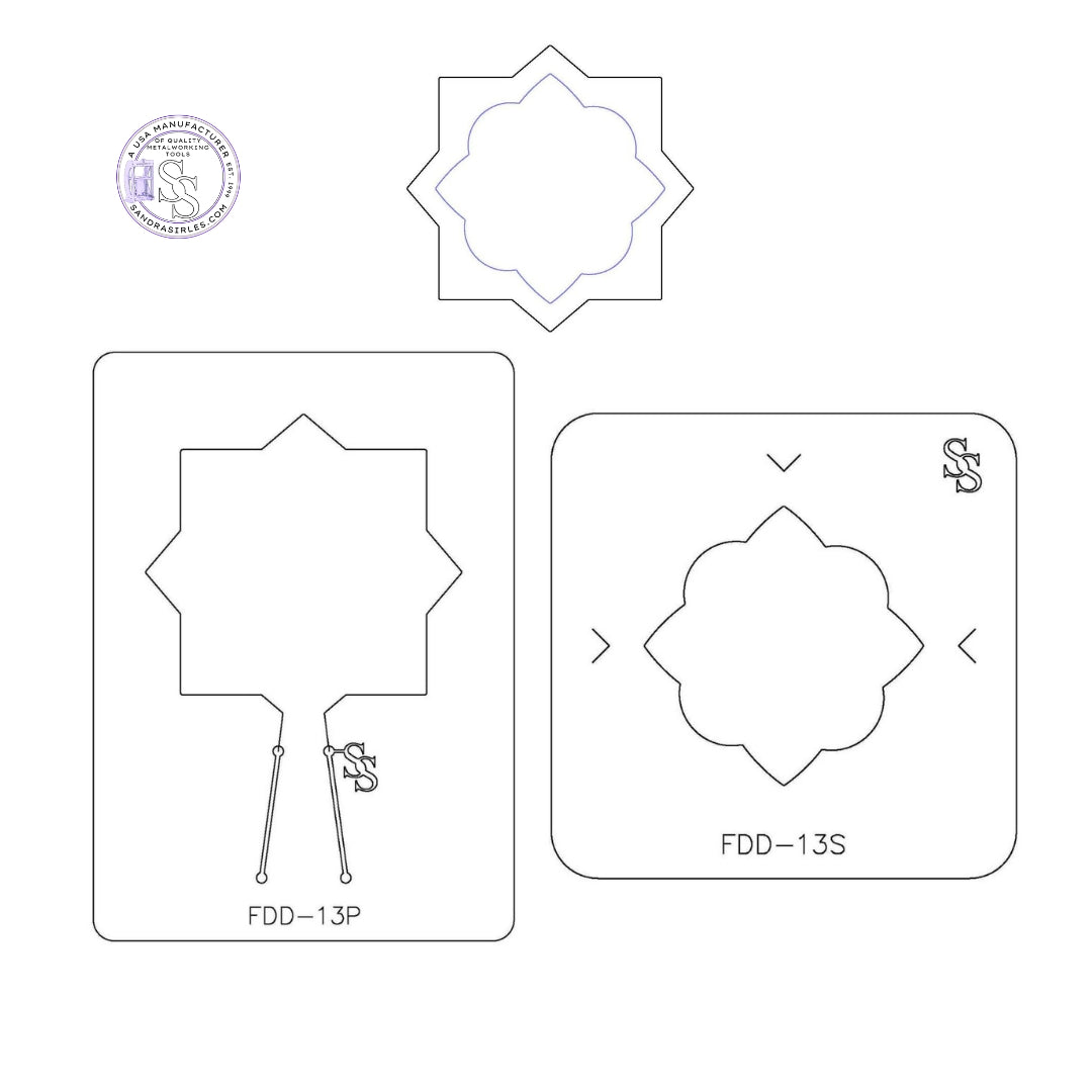S&P DUOS: LG TRINKET DISH FORMING DIE DUOS: FDD-13S, FDD-13P DESIGN